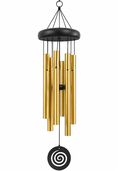 Gold Spiral Wind Chime 36" from Baker Florist in Dover, OH
