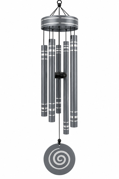 Grey Spiral Wind Chime 36" from Baker Florist in Dover, OH