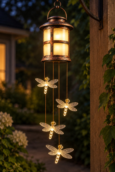 Dragonfly Solar Hanging Lantern from Baker Florist in Dover, OH