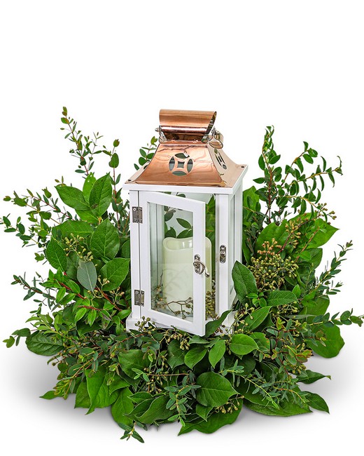 Wings of Peace Lantern from Baker Florist in Dover, OH