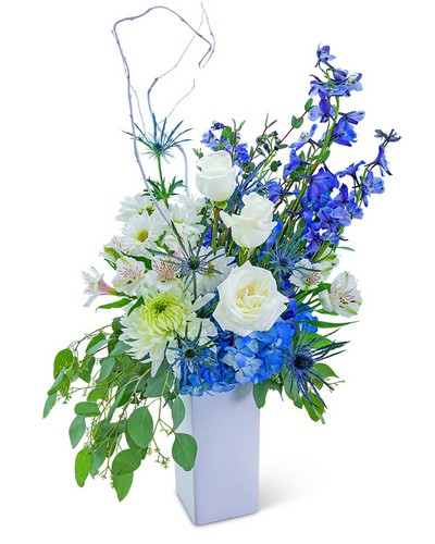 Sapphire Heart from Baker Florist in Dover, OH