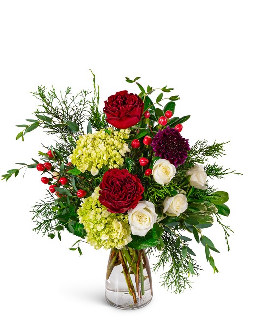 Snowy Scarlet from Baker Florist in Dover, OH Snowy Scarlet from Baker Florist in Dover, OH
