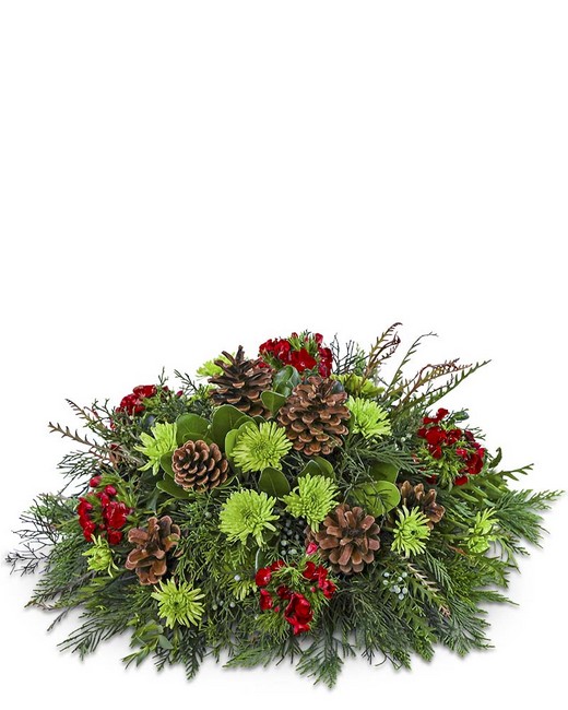 Alpine Blooms Centerpiece from Baker Florist in Dover, OH