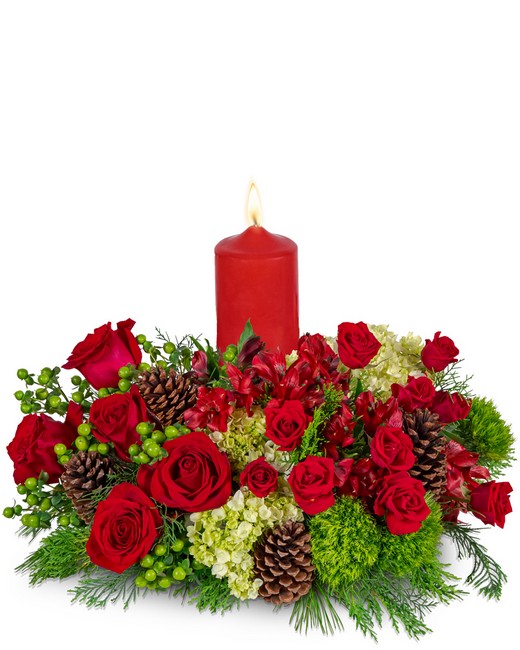 Pinehaven Berry Centerpiece from Baker Florist in Dover, OH Pinehaven Berry Centerpiece from Baker Florist in Dover, OH
