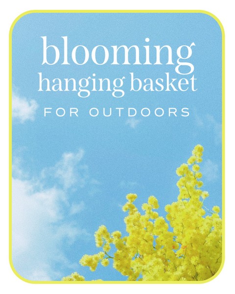 Outdoor Blooming Hanging Basket from Baker Florist in Dover, OH