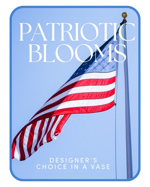 Designer's Choice Patriotic Blooms from Baker Florist in Dover, OH