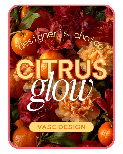 Citrus Glow - Designer's Choice from Baker Florist in Dover, OH