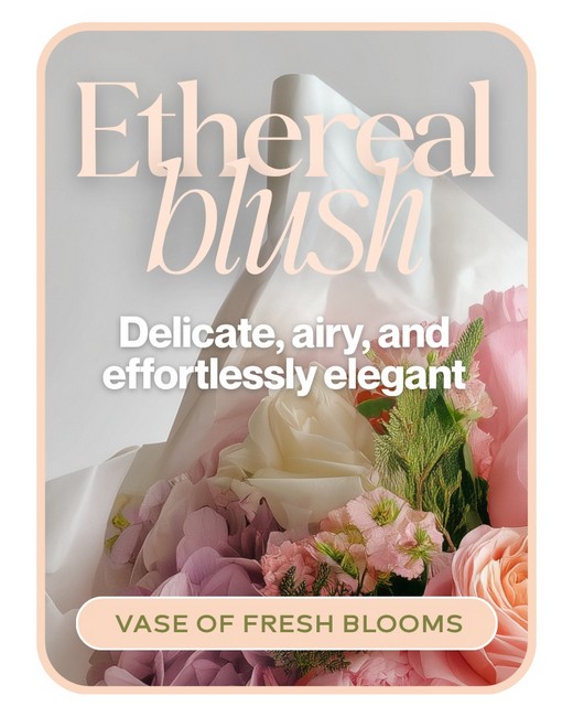 Ethereal Blush - Designer's Choice from Baker Florist in Dover, OH