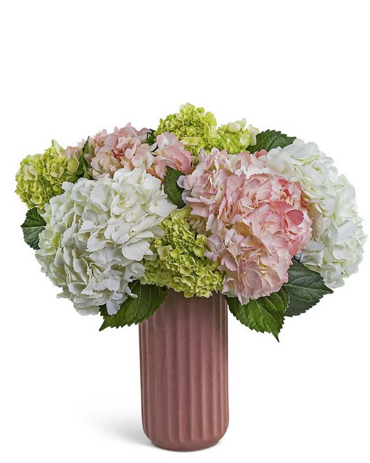 Hint of Pink Hydrangea from Baker Florist in Dover, OH