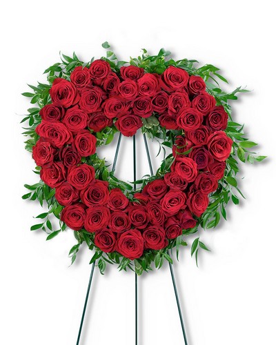 Abiding Love Heart from Baker Florist in Dover, OH