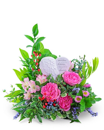 Heaven in our Hearts Keepsake from Baker Florist in Dover, OH