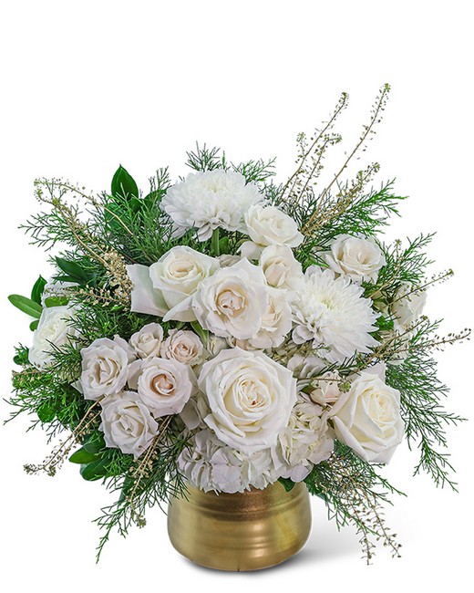 Gilded Winter Luxe from Baker Florist in Dover, OH